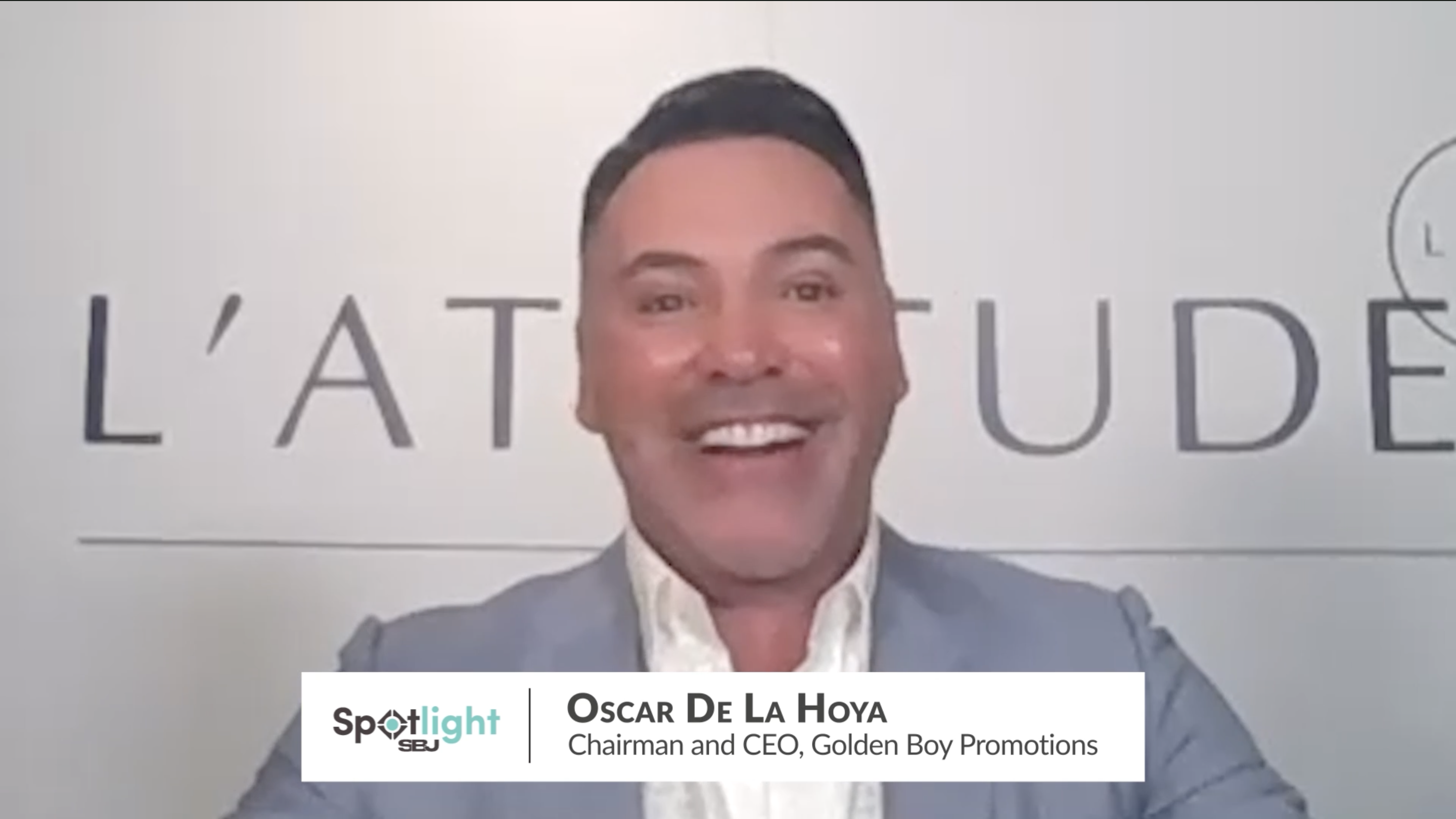Spotlight: De La Hoya on reaching the Latino market